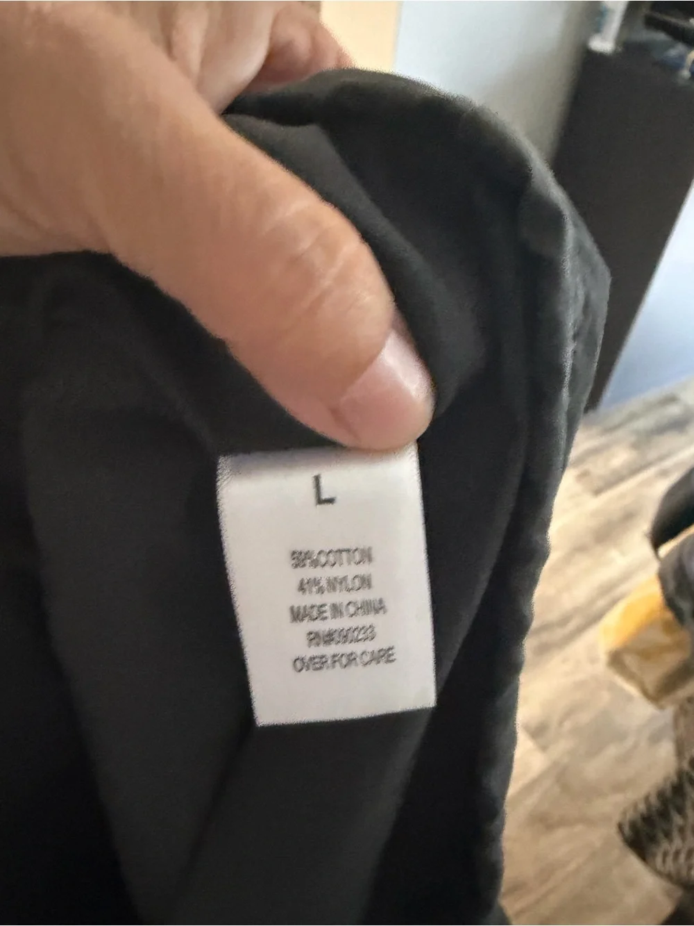 Fear of God Essentials BlacFear of God Essentials Black Nylon Windbreaker Jacket